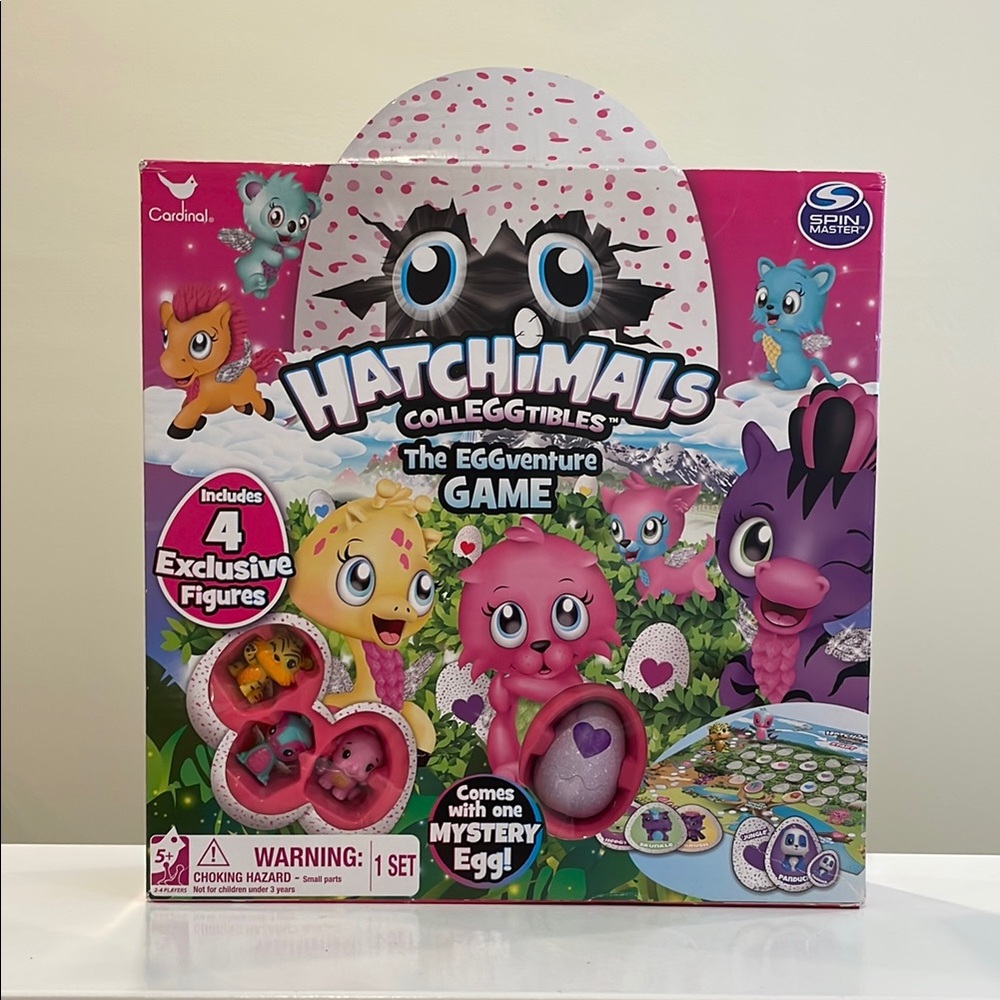 ⚡️New Hatchimals Colleggtibles The EGGventure Game with 4 Exclusive Figures